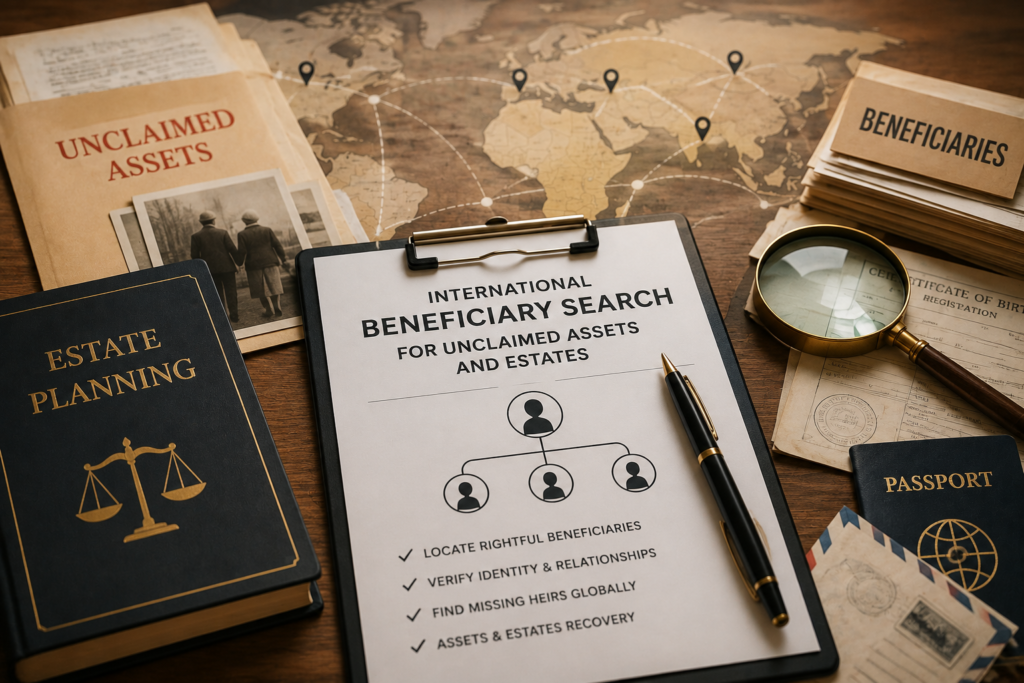Beneficiary searches